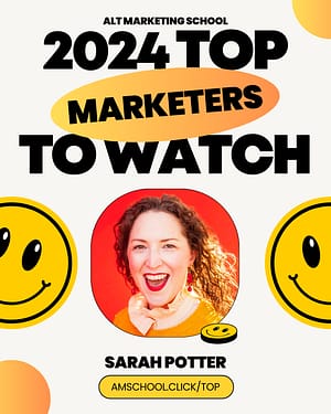 Top 100 Marketers to watch 2024 Sarah Potter Top 100 Marketers to watch 2024 Sarah Potter